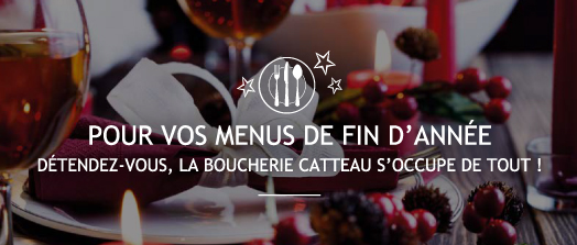 Menu fêtes de fin d'année