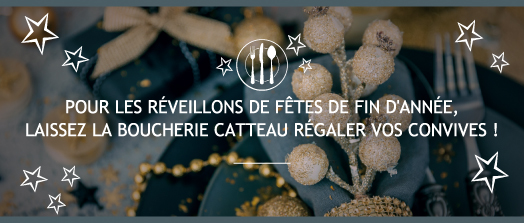 Menu fêtes de fin d'année 2022